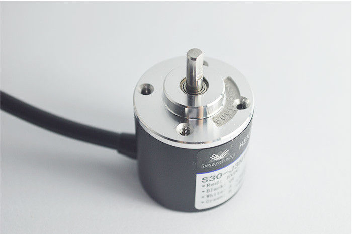 Incremenal 2500 Ppr Miniature Rotary Encoder Solid Shaft 4mm Differential Output DC5 - 30V S30
