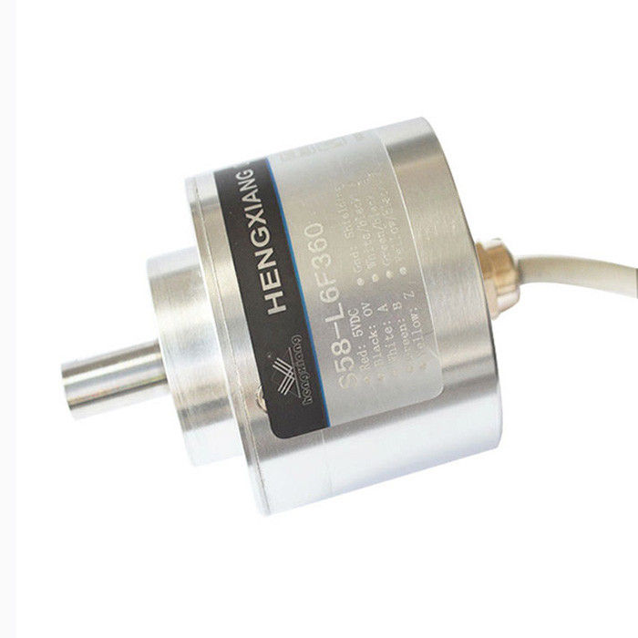 Solid Shaft 10mm Push Pull Encoder , Optical Rotary Shaft Encoder Replacement RI58 - D1024AI