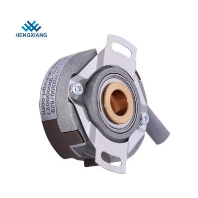 KN40 Taper Shaft 8mm DC5V UVW Signal 1000ppr TTL 15 Cord Wires Dc Motor Encoder QR145-05/05-10