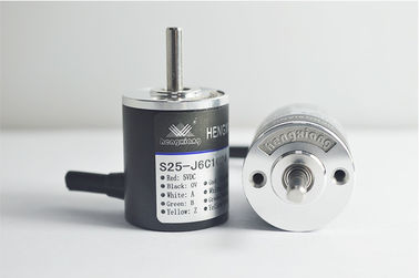 Solid Shaft 4mm Miniature Rotary Encoder , Simple Rotary Encoder S25 With 6mm Coupling