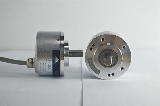 Aluminum Alloy OD 25mm Incremental Solid Shaft Encoder