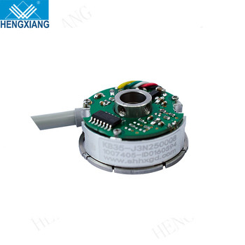 35mm Mini Incremental Rotary Encoder Hollow Shaft UVW Signal Servo Motor Robotic