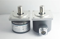 Solid Flange Servo Motor Rotary Encoder , Optical Shaft Encoder With Metal Sheath