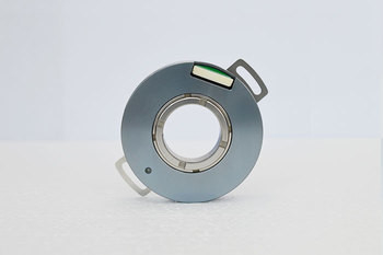 Digital Optical Rotary Pulse Encoder Single Bearing 25mm Hollow Shaft UVW 8 Pole