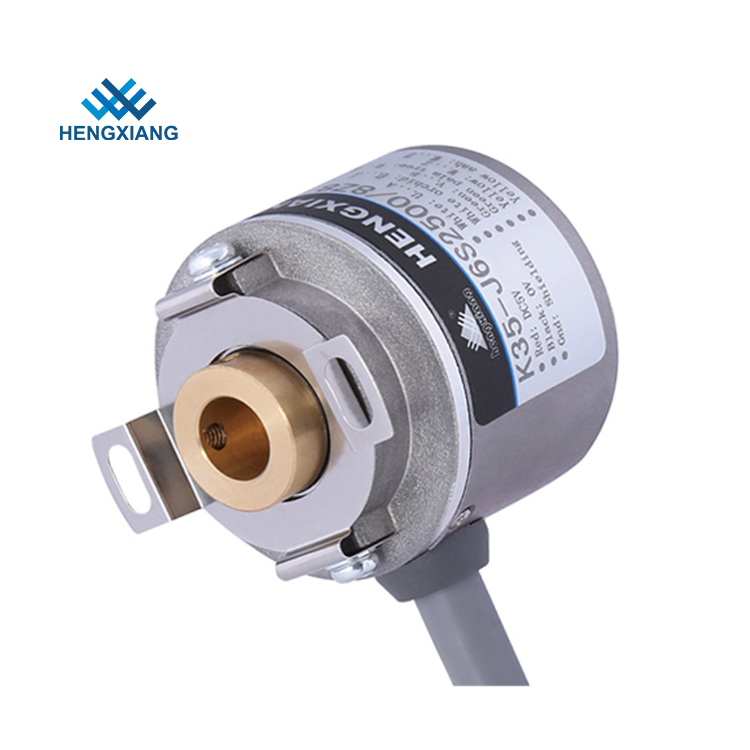 External Diameter 35mm Miniature Rotary Encoder K35 Blind Hole 8mm 40mm Leaf Spring
