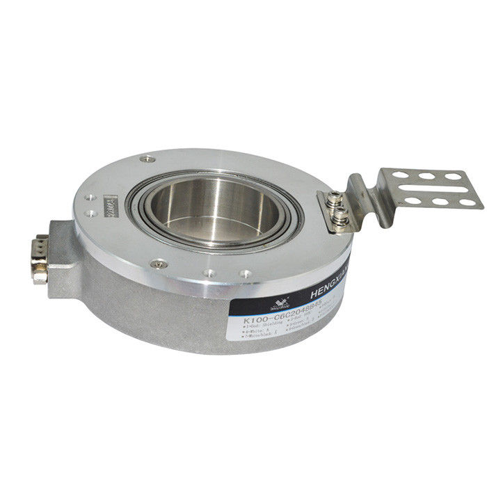 IP50 High Resolution Optical Encoder , 24000 Pulse Through Hole Encoder