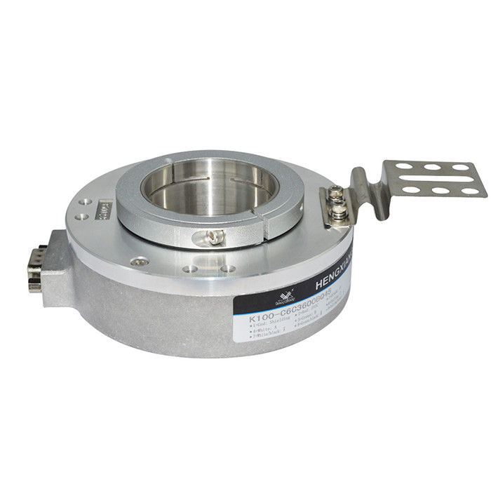 K100 Through Hole High Resolution Rotary Encoder External Diameter 100mm Shaft 42mm 12000ppr