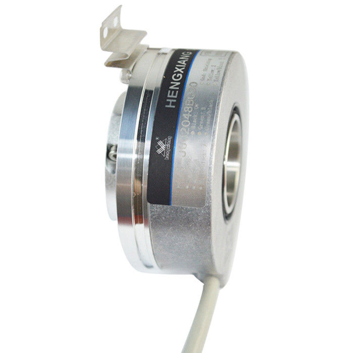 K76 Quadrature Rotary Encoder , 3000 Resolution Hollow Shaft Encoder For Motor