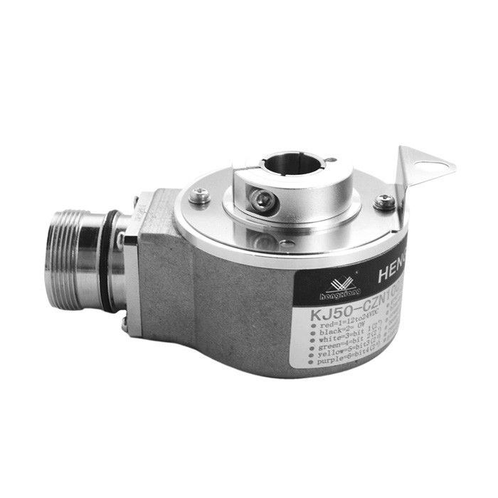 1024 Ppr 10 Bit Absolute Optical Rotary Encoder Through Hole 8mm NPN Output