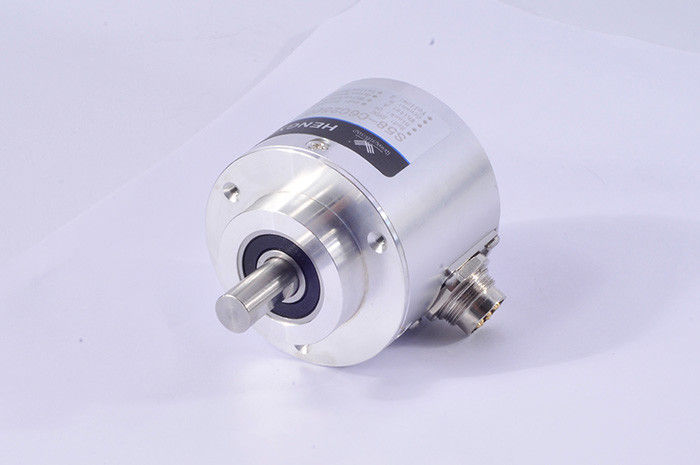 S58 Photoelectric Rotary Encoder Axial Socket 10000 Resolution Differential Output 10 - 24VDC