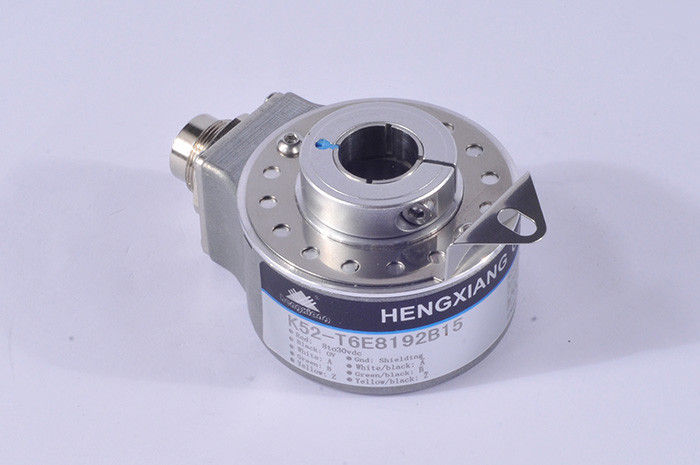 3600 Ppr Mechanical Rotary Encoder , K52 Heavy Duty Optical Shaft Encoder Blind Hole 10mm