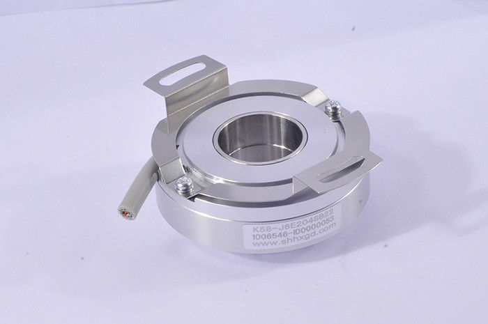 Through Hole 16mm Heavy Duty Encoder K58 Encoder 28800 Pulse Line Driver Output