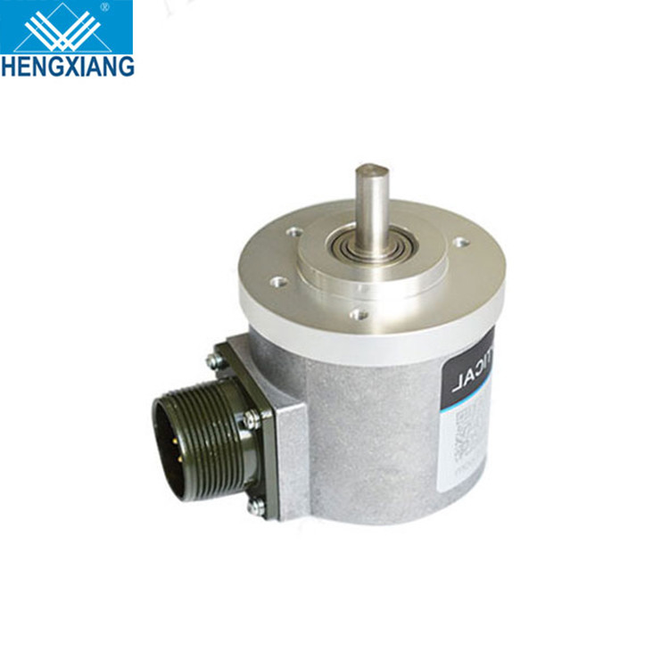Motor 65mm Certification Optical Rotary Incremental Encoders Aluminum Alloy Shell