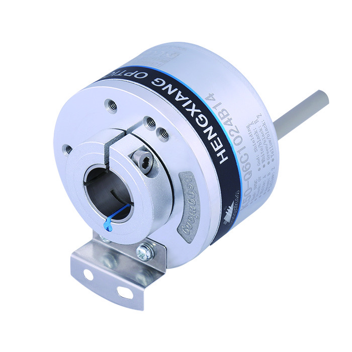 K50 Optical Position Encoder , Hollow Shaft Optical Encoder 14mm Line