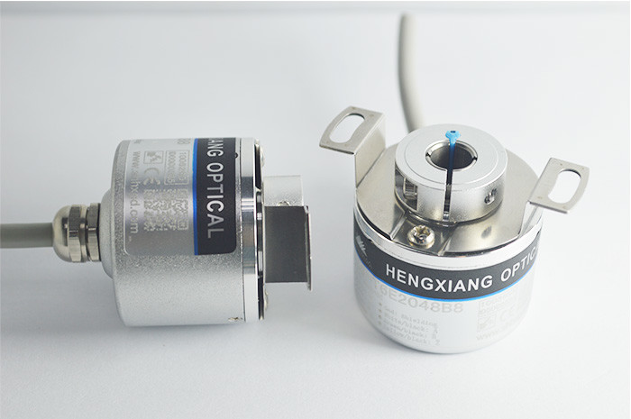 Photoelectric K38 Hollow Shaft Incremental Encoders Thickness 28mm ...