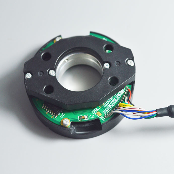Through Incremental  Photoelectric Hollow Rotary Encoder 25mm Shaft