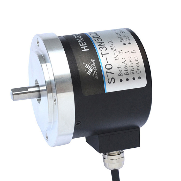 Incremental Type Solid Shaft 10mm Optical  Rotary Encoder IP65 Protection
